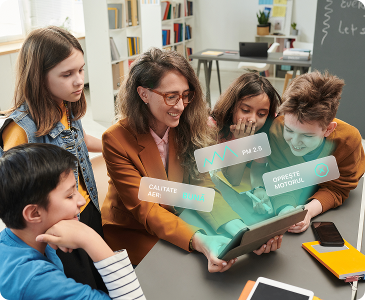 Aer curat în școli